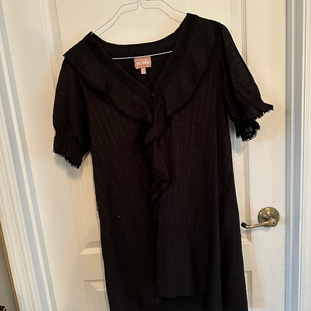 Show Me Your MuMu Black Dress